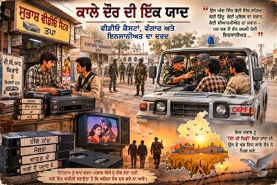 ਕਾਲੇ ਦੌਰ ਦੀ ਇੱਕ ਯਾਦ: ਵੀਡੀਓ ਕੈਸਟਾਂ, ਵੰਗਾਰ ਅਤੇ ਇਨਸਾਨੀਅਤ ਦਾ ਦਰਦ